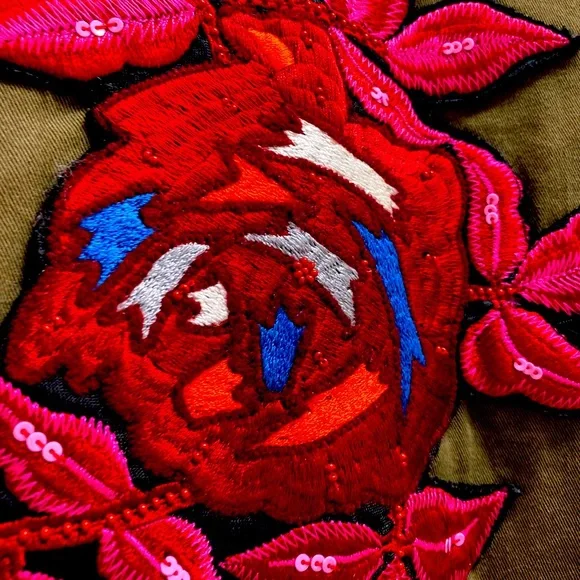 CINQ A SEPT MILITARY JACKET 💚 S - Picture 7 of 11